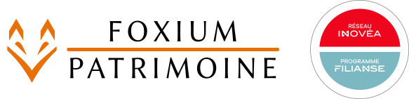 logo Foxium et macarons Inovéa