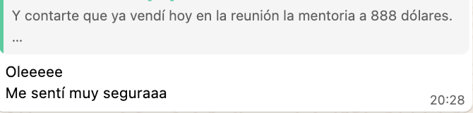 Testimonio Subir Precios