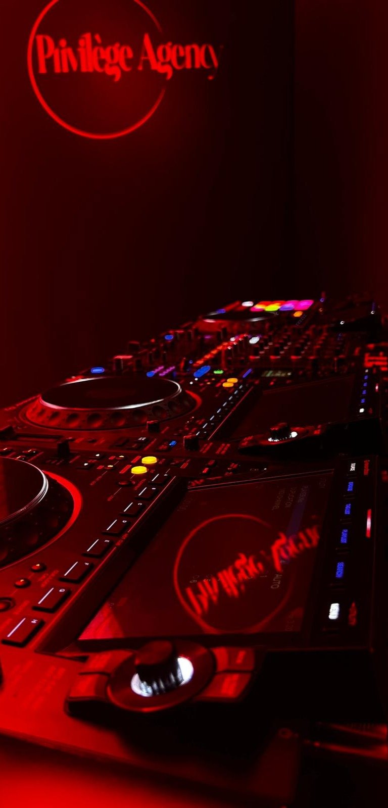 DJ și artiști reprezentați de Privilege Agency pe scenă, booking profesional, management artiști și 