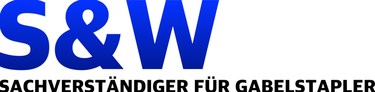 Logo S&W Gutachter Sachverständiger Gabelstapler