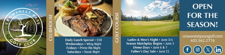 CNP Golf Club, Blairmore, Crowsnest Pass