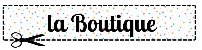 enseigne la boutique