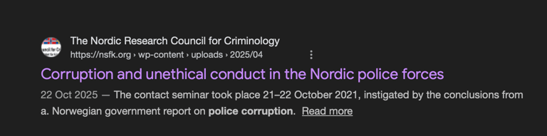The Nordic Research Council for Criminology