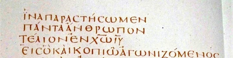https://en.wikipedia.org/wiki/Codex_Claromontanus , Κλ 1,28-29.
