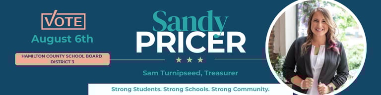 Sandy Pricer for Hamilton County School Board District 3
