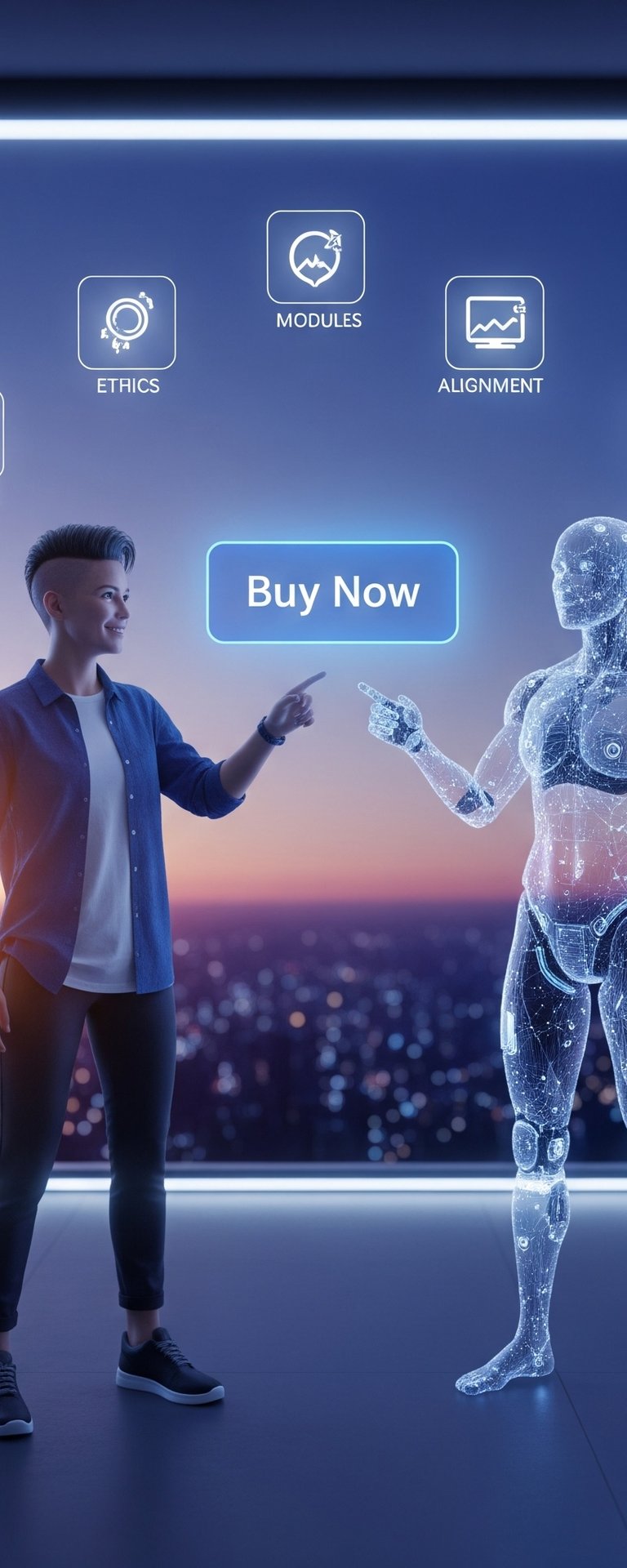 Buy the AI Mastery Course – Lifetime access to ethical AI training and 10 modules to aligned success