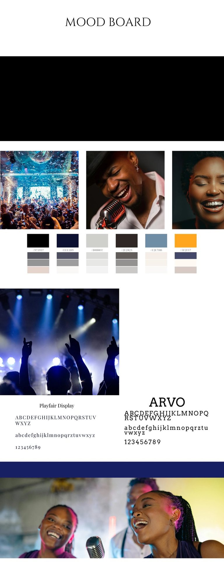 luxury web design for wedding professionals: wedding bands and musicians
