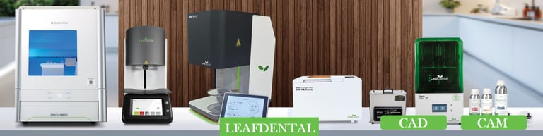 Flujo digital cad/cam para fabricar zirconia, pmma, emax, disilicato de litio, peek y resina impresa