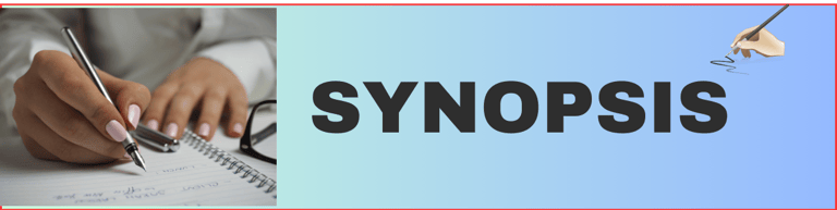 this image describe about synopsis and how to make a synopsis for PhD. 