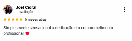 Avaliação de cliente