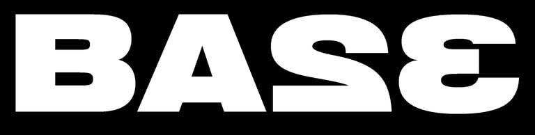 Logo of Base Hunt LLP, which contains the word BASE in white, having a black background. 2 and 3 are inverted individually