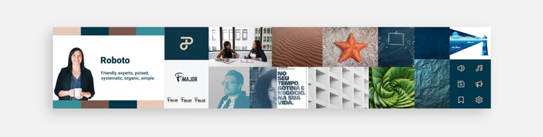 Stylescape for a marketing agency
