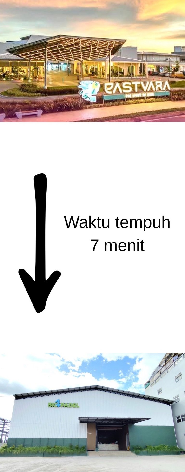 lapangan padel dekat aeon eastvara bsd