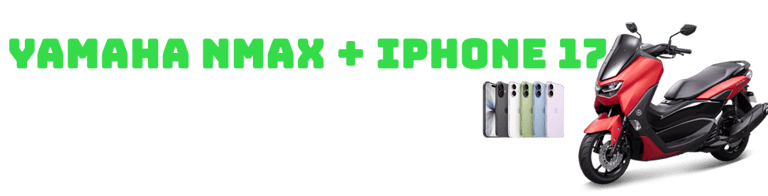Yamaha NMAX + Iphone 17