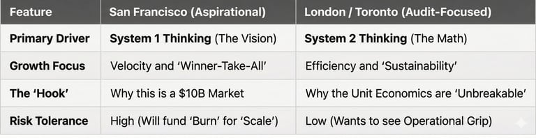 The "Vibe" of your data changes based on the GPS coordinates of the VC.