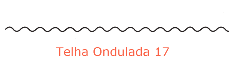 telha ondulada baixa