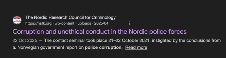 The Nordic Research Council for Criminology