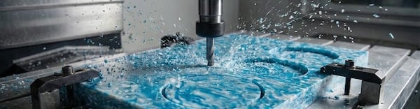 Découpe CNC d'une médaille recyclée