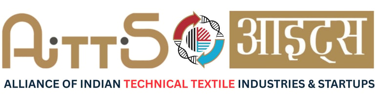 Official logo of AITTS, the Alliance of Indian Technical Textile Industries and Startups.