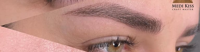 dermopigmentation des sourcils chez Medi Kiss Dermaclinic à Bruxelles