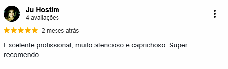 Avaliação de cliente