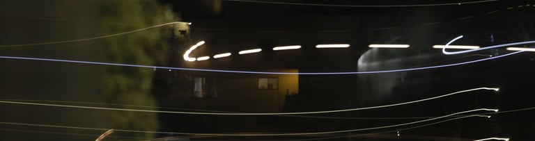 Long exposure night photography abstract light trails & motion blur delightful Impressions