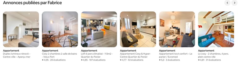 avis clients superhost airbnb casamore note rating 5 étoiles