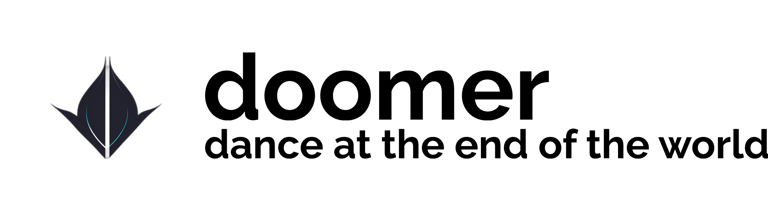 doomer edm artist logo and header image