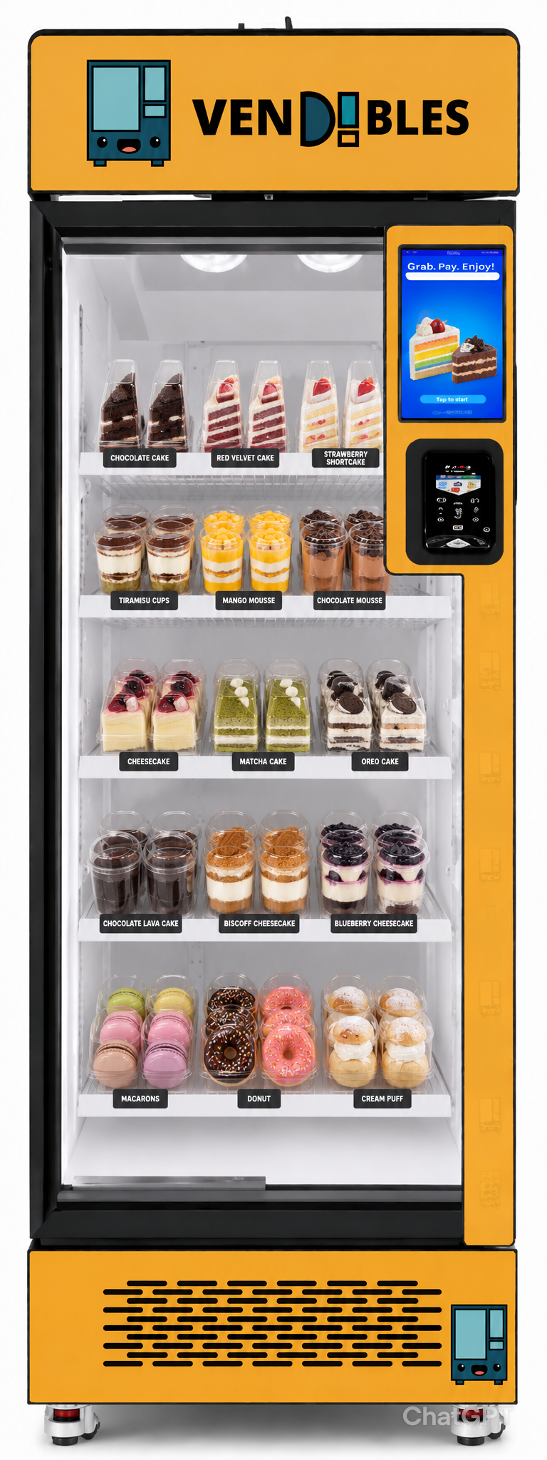 AI Smart Fridge Cabinet Vending Machine