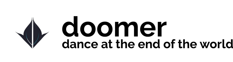 doomer edm artist logo and header image