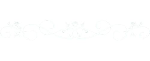 Elément décoratif - séparateur avec des roses entrelacées - Carine Henry.