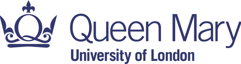 Crest and logo of Queen Mary University of London