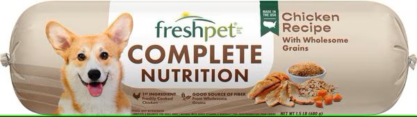 Freshpet Complete Nutrition dog food