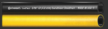 La manguera Double Line Sandblast Deadman es usada en sistemas de cierre automático para equipos de