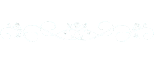 Elément décoratif - séparateur avec des roses entrelacées - Carine Henry.