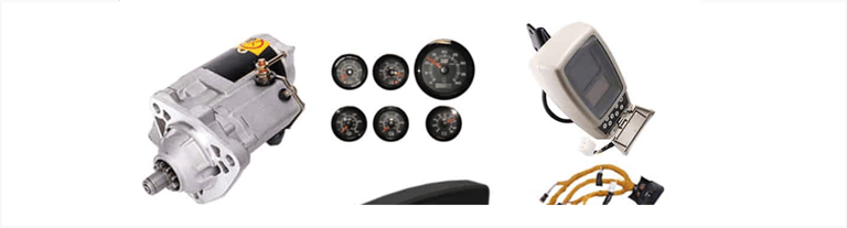 Componentes OEM de sistema eléctrico para maquinaria pesada. Ofrecemos alternadores, arranques, faro