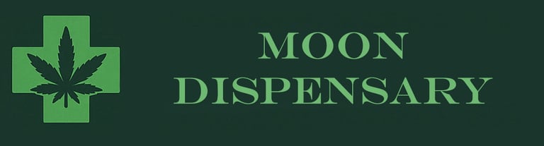 Moon Dispensary banner green