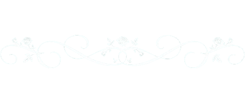 Elément décoratif - séparateur avec des roses entrelacées - Carine Henry.