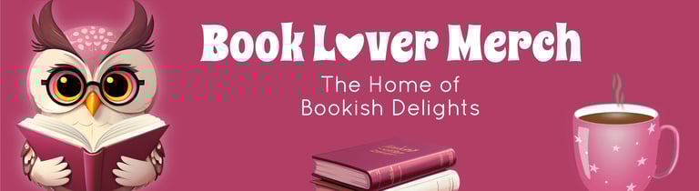 Book Lover Merch banner