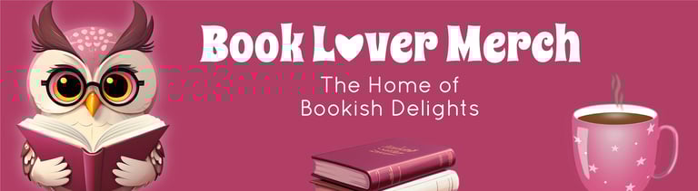 Book Lover Merch banner