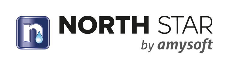 Logo van North Star waterontharders, geleverd door Amysoft – partner van OLI Installatiebedrijf in R
