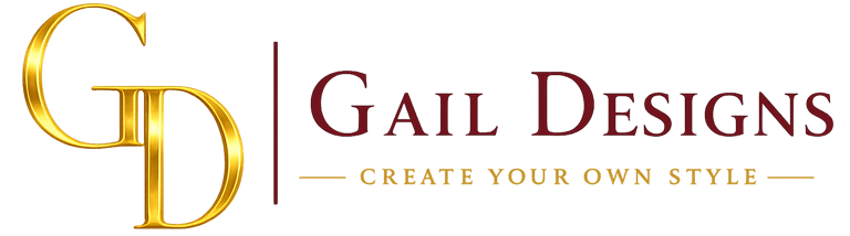 Gail Designs logo with the tagline Create Your Own Style