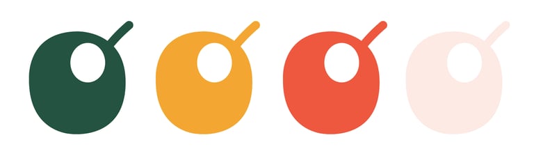 Codes couleur - identité chez Paco - Soleado studio Liège