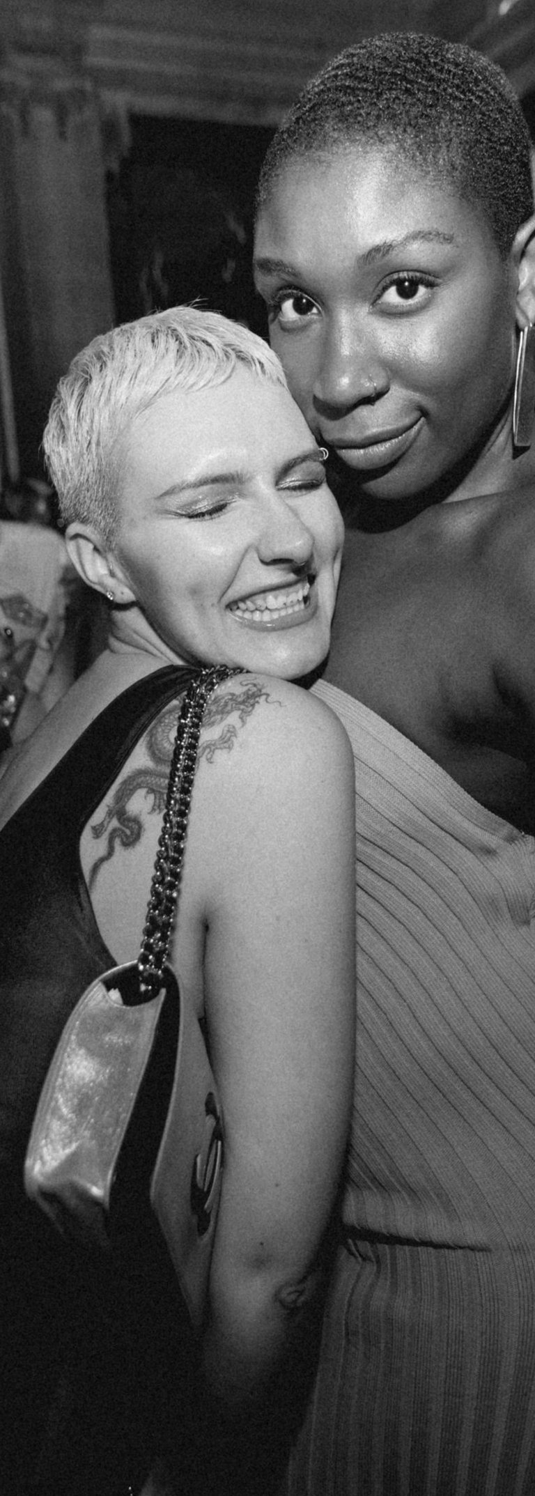 two women at an event who are members of piano piano