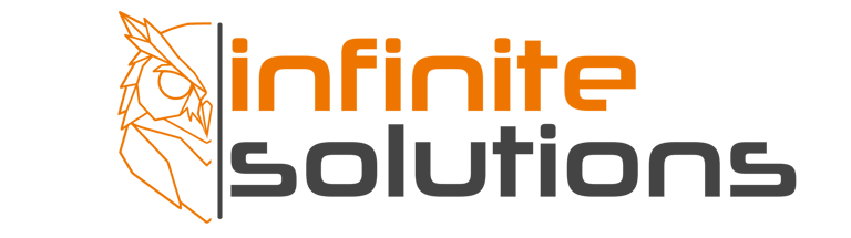 a logo for the infinite solution for infinite solutions