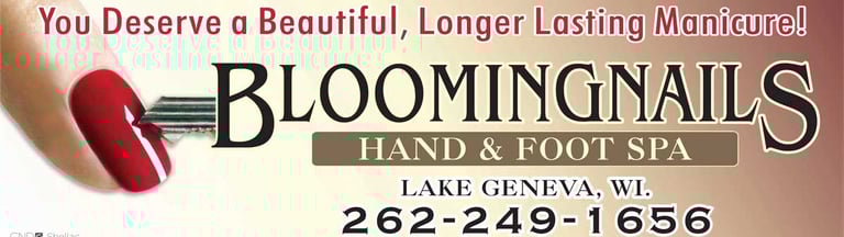 Nail Salon Signs Lake Geneva