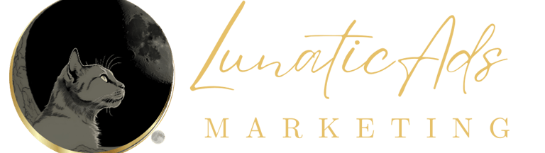 LunaticAds Logo BB gold