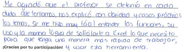 Yareni Cursos Excel Ciudad de México