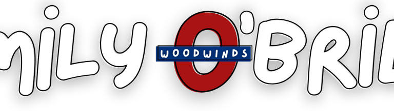 Emily O'Brien Woodwinds Logo