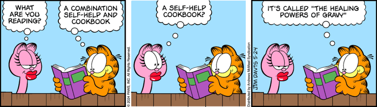 Garfield Comic - Arlene and Garfield, Love or Not?